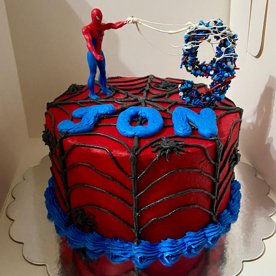Spiderman Cake
