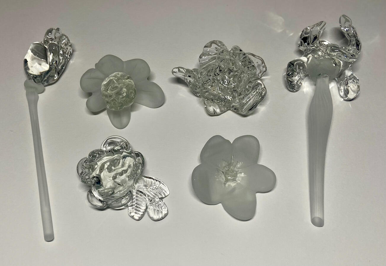 Blown Glass Flowers